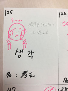 생각：考え（インパクト単語帳）