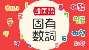 固有数詞1