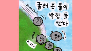 굴러 온 돌이 박힌 돌 뺀다