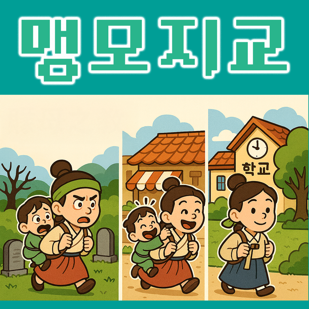 맹모지교【韓国語の四字熟語(사자성어)200】 - ゆーゆろぐ
